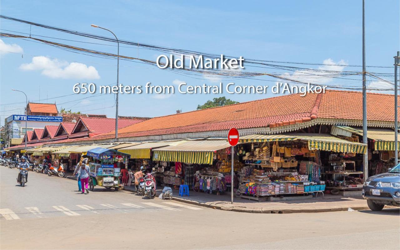 Central Corner D'Angkor Siem Reap Exterior foto